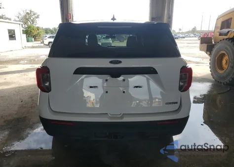 2020 Ford Explorer Police Interceptor z USA, uszkodzony, nr VIN 1FM5K8AB1LGC62664